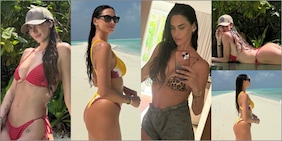 Melissa Satta, 40 anni in Paradiso: il compleanno alle...Maldive