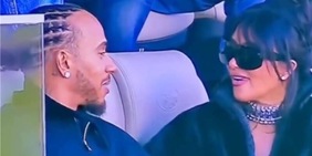 Hamilton e Kim Kardashian, non solo il bacio con l'AI : la prima uscita ufficiale è già virale