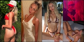 Alix, l'ultimo touchdown di Brady: 23 anni in meno e un follow da casa... Juve
