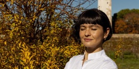 La cheffe stellata Chiara Pavan al via della ZeroWind Romeo & Giulietta Run Half Marathon