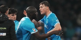 Sfida Champions Napoli-Roma, che duello tra Hojlund e Malen