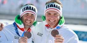 Pellegrino e Barp, splendido bronzo nella team sprint di fondo alle Olimpiadi! Quinto oro per Klaebo