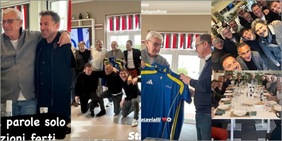 Reunion Juve: gli eterni ragazzi del '96 da Lippi. Lo scatto con Del Piero e il regalo di Pessotto