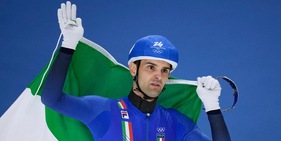 Giovannini regala la 30ª medaglia all'Italia: è bronzo nella mass start di pattinaggio di velocità