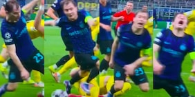 Barella, la simulazione clamorosa in Champions fa il giro del mondo