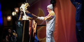 Il sacro fuoco paralimpico rinasce col cuore di Torino