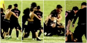 Messi in pericolo: cosa è successo durante l'invasione di campo a Porto Rico