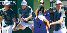 Sinner senza sosta, è già arrivato in California: subito in campo e primo allenamento a Indian Wells