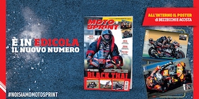 Bezzecchi da brividi: su Motosprint n.9 il poster della vittoria in Thailandia
