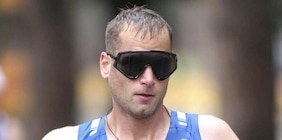 Alex Schwazer in gara ai Campionati Italiani di Alessandria