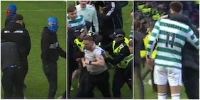 The same Old Firm. Scene surreali in Coppa di Scozia: i tifosi invadono il campo!