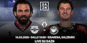 HCB Südtirol Alperia e HC Falkensteiner Val Pusteria ai playoff: diretta gratis su Dazn