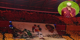 Osimhen si commuove per l’emozionante coreografia dei tifosi del Galatasaray: cosa è successo