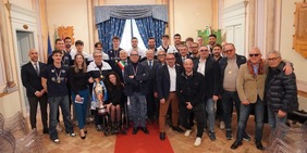 Il sindaco Dell’Orletta ha ricevuto Pineto in Municipio