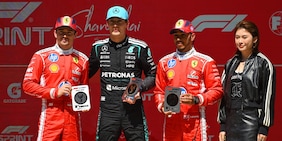La Ferrari è viva! Leclerc e Hamilton alle spalle di Russell nella Sprint F1 in Cina
