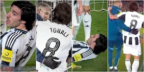 Mazzata Tonali, playoff Italia a rischio! Ko nella valanga Barça: 7 gol al Newcastle