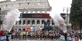Maratona di Roma, un museo a cielo aperto