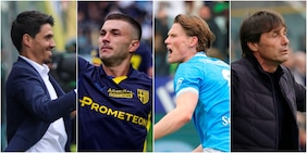 Gioia Cuesta, delusione Conte: tutte le immagini di Parma-Napoli