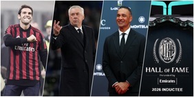 Ancelotti, Kakà e Gullit nella Hall of Fame 2026: la premiazione pre Milan-Juve