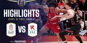 EA7 Emporio Armani Milano - UNA Hotels Reggio Emilia | PokerstarsNews Highlights Serie A Unipol 2025/2026