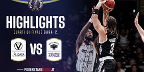 Virtus Olidata Bologna - Dolomiti Energia Trentino | PokerstarsNews Highlights Serie A Unipol 2025/2026
