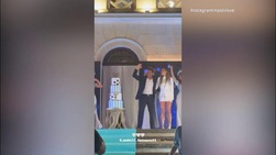 Pedro scatenato alla sua festa d'addio