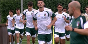 Azzurri in campo, Baldini spinge i suoi ragazzi