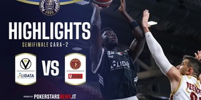 Virtus Olidata Bologna - Umana Reyer Venezia  | PokerstarsNews Highlights Serie A Unipol 2025/2026