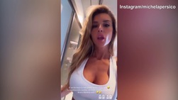 Michela Persico. prima grande serata poi...subito in palestra