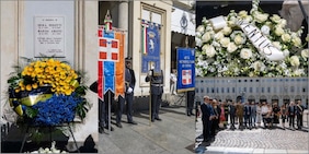 La Juve ricorda Erika e Marisa: la cerimonia di commemorazione a Piazza San Carlo