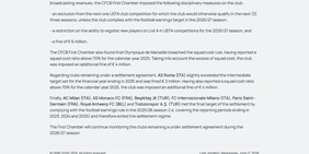 L'Uefa multa la Roma: superati due parametri del Settlement Agreement