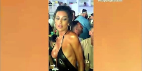 L'abito sexy di Lady Verratti fa impazzire il web