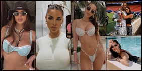 Zorana e le foto in bikini che mandano in tilt i social: è la compagna dell'eroe del Curacao