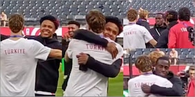 Yildiz con McKennie e...Weah: la reunion Juve prima di Turchia-Stati Uniti
