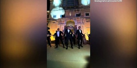 El Shaarawy, il balletto al matrimonio è uno spettacolo