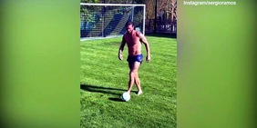 Sergio Ramos, fisico scultoreo a 40 anni