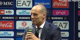 Allegri: "Seconda volta che eredito squadra di Conte, speriamo..."
