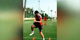 Kvara, allenamento perfetto