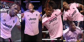 La seconda maglia Juve annunciata sul ring! Lo show dal grande pubblico spoilera tutto