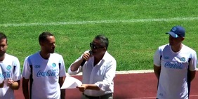 Dimaro: Allegri e il suo staff al gran completo