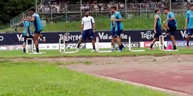 Napoli, allenamento mattutino per Allegri e la squadra