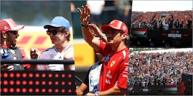 Parata F1, che accoglienza per i piloti all'Hungaroring! Le immagini più belle