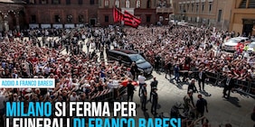 L'ultimo saluto a Franco Baresi
