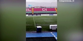 Milinkovic Savic: allenamento bagnato, allenamento fortunato