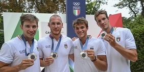 Quattro di coppia. È l’oro del riscatto