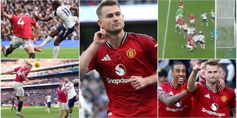 De Ligt, dalla sfortuna alla staccata decisiva: lo United si rialza al 96'