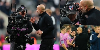 Guardiola nervoso dopo Newcastle-City: confronto con arbitro, cameraman e Guimaraes