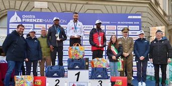 41^ Estra Firenze Marathon, vince l’azzurro Badr Jaafari