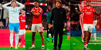 Rios fa piangere Conte: gol e assist, il Benfica affonda il Napoli