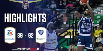 Nutribullet Treviso Basket - Banco di Sardegna Sassari | PokerstarsNews Highlights Serie A Unipol 2025/2026